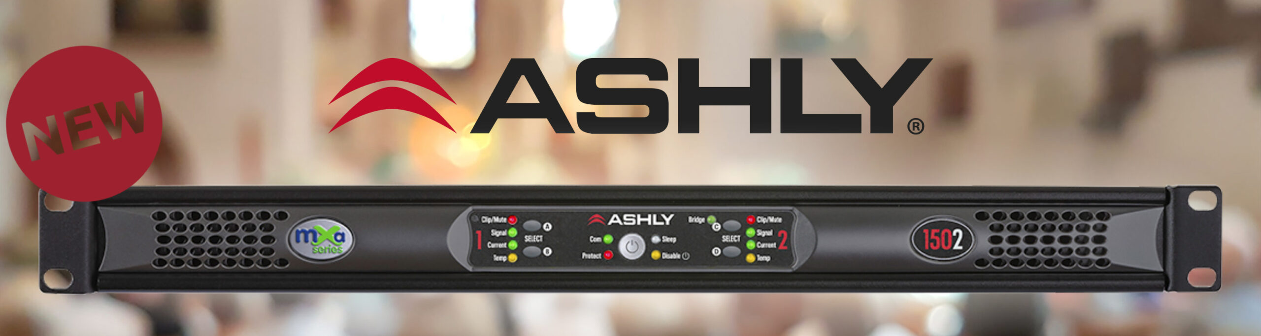 Nieuw - Ashly mXa-1502 banner